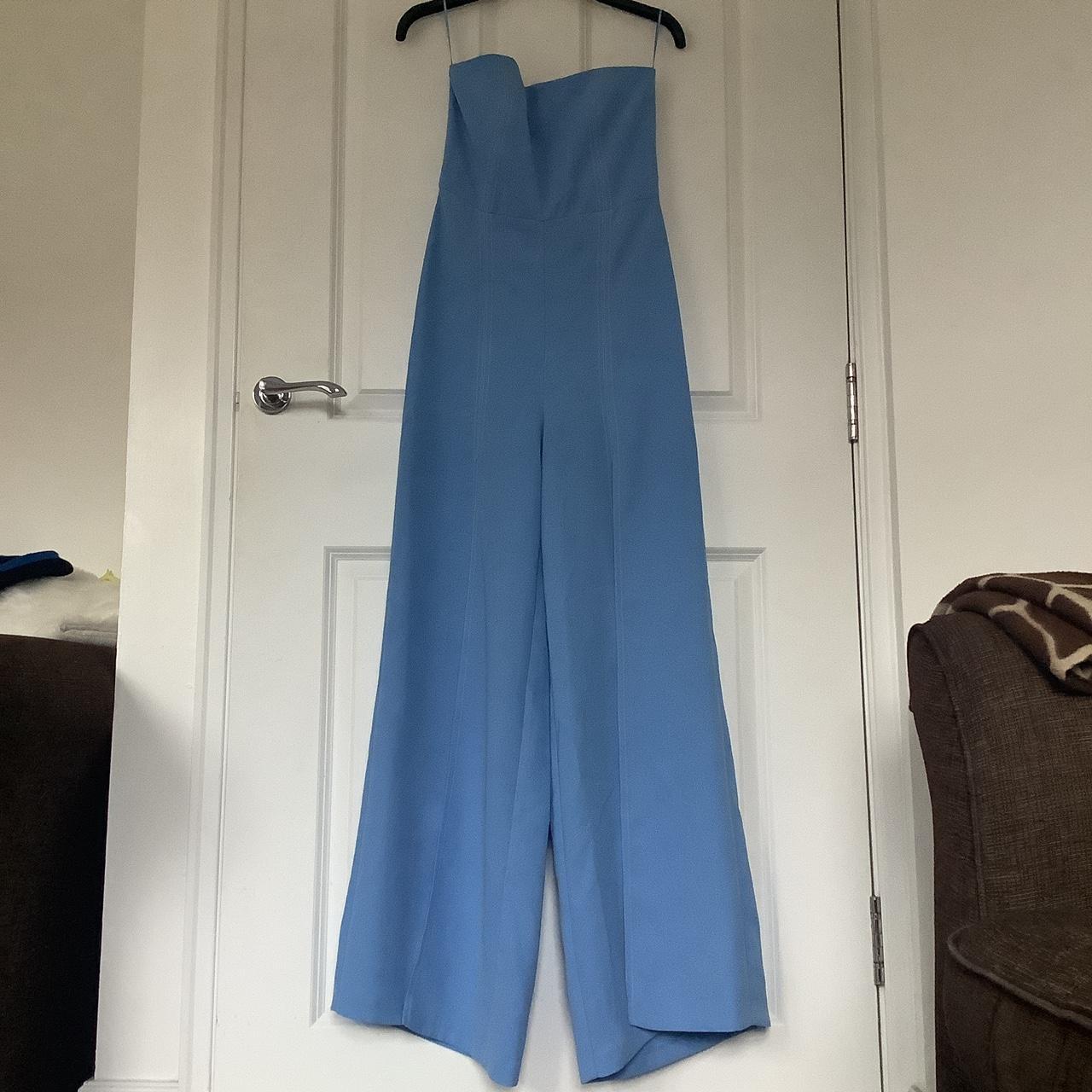 Topshop sales blue jumpsuit