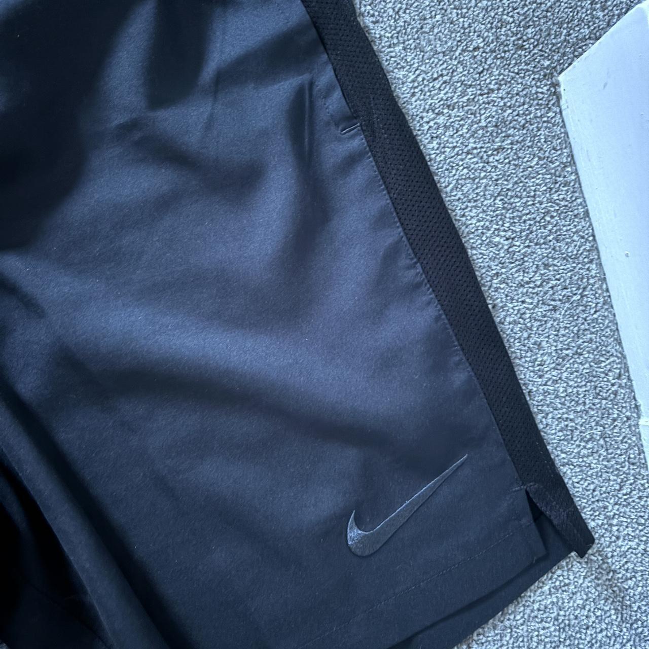 mens all black nike shorts
