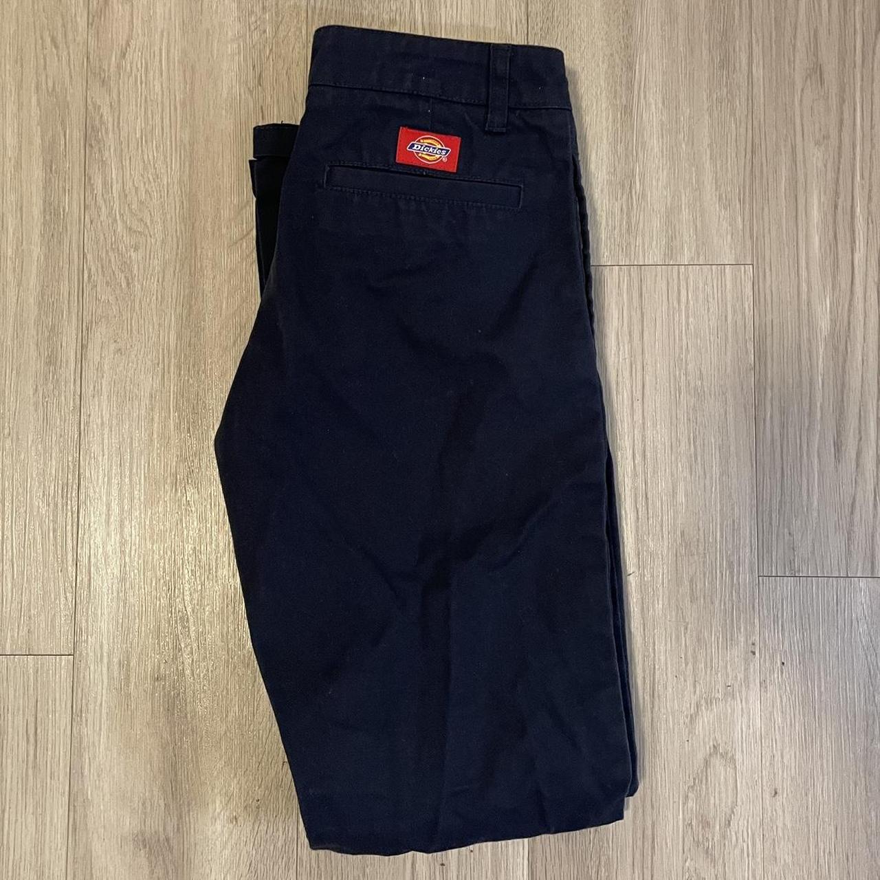 dickies navy blue pants *low rise, make u look soo Depop
