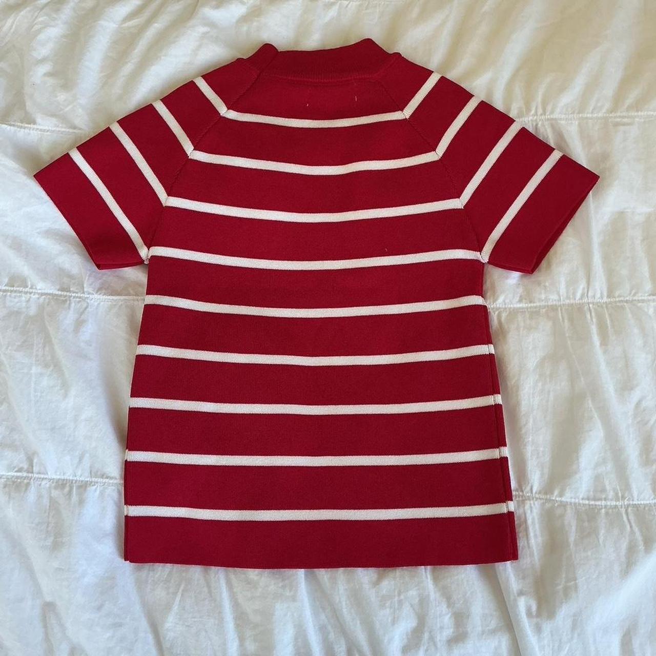 Miu Miu Women's T-shirt - Red - S – Miu Miu Red a… - image 3