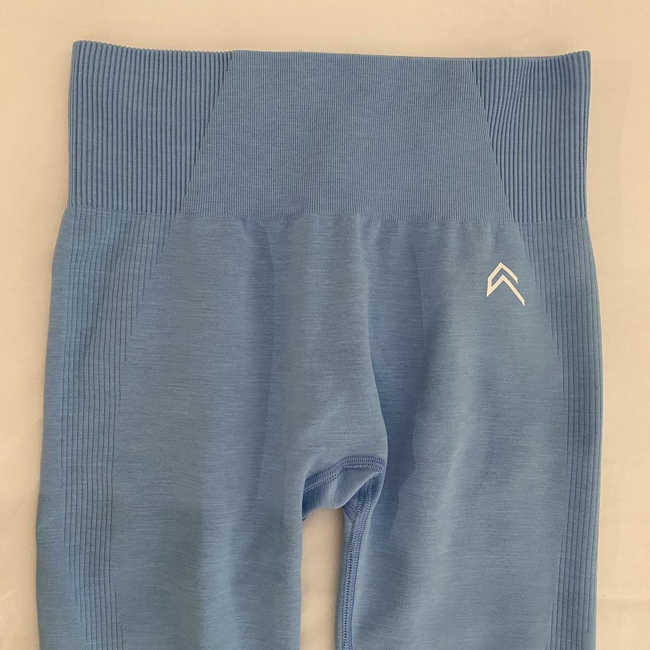 Oner Active classic seamless leggings in blue... - Depop