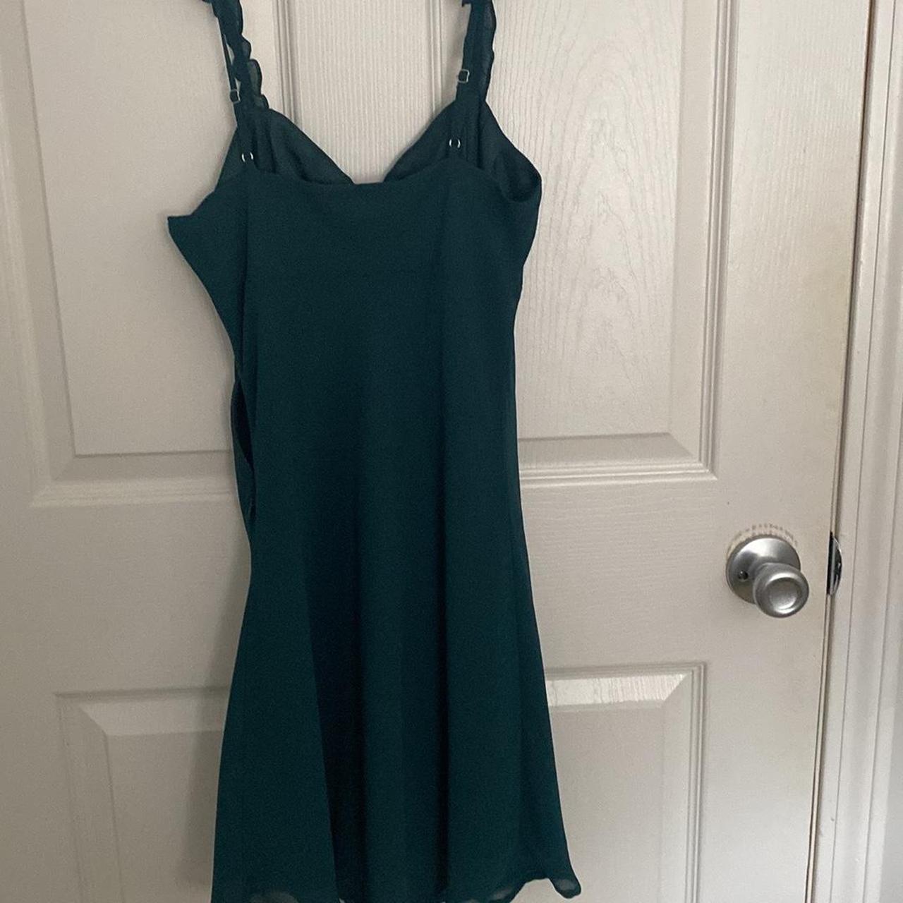 UO forest green dress, size small, worn once - great... - Depop