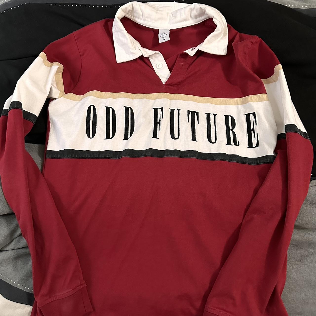 Odd Future Logo Long Sleeve Polo Shirt