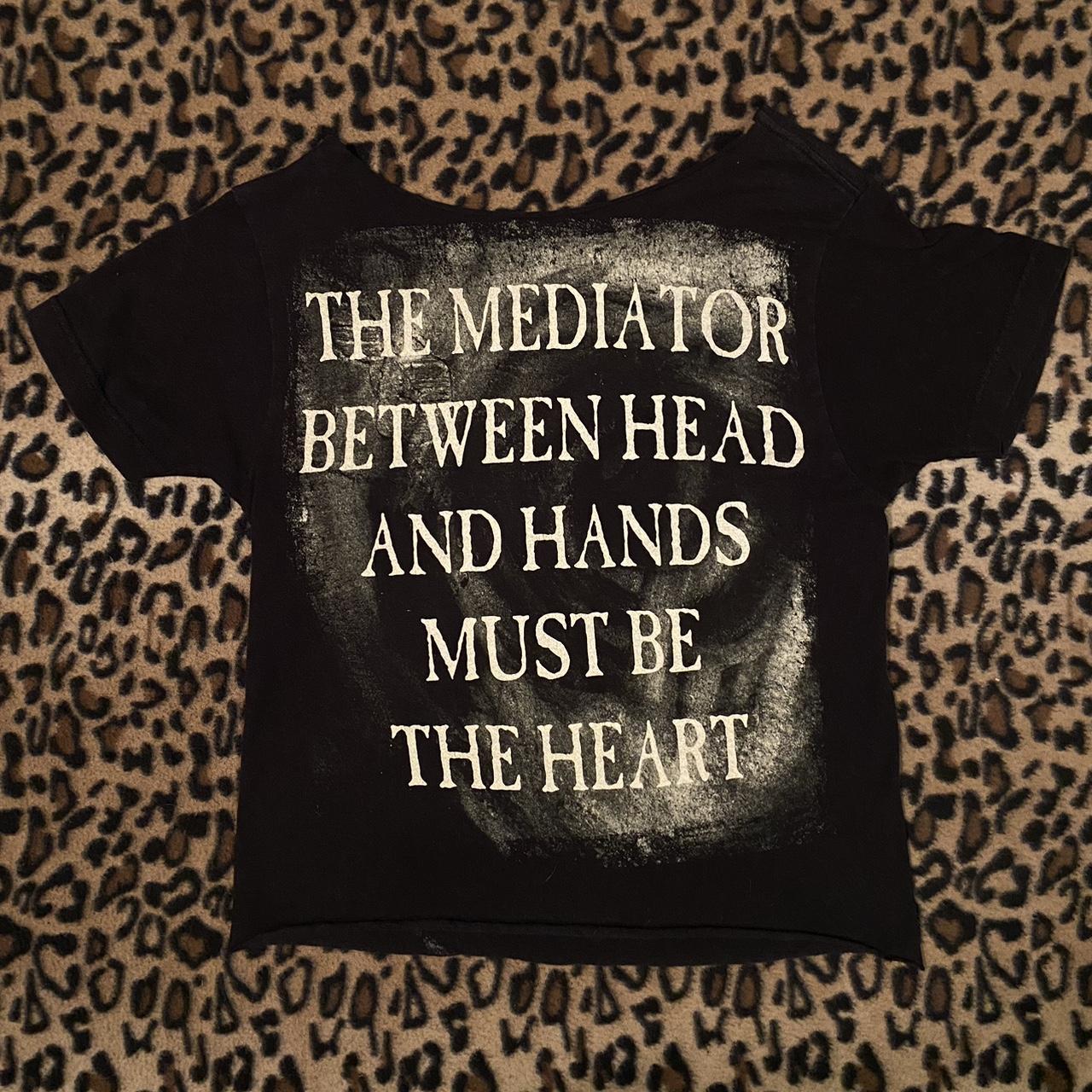 2013 era sepultura cropped band tshirt, cut at the... Depop