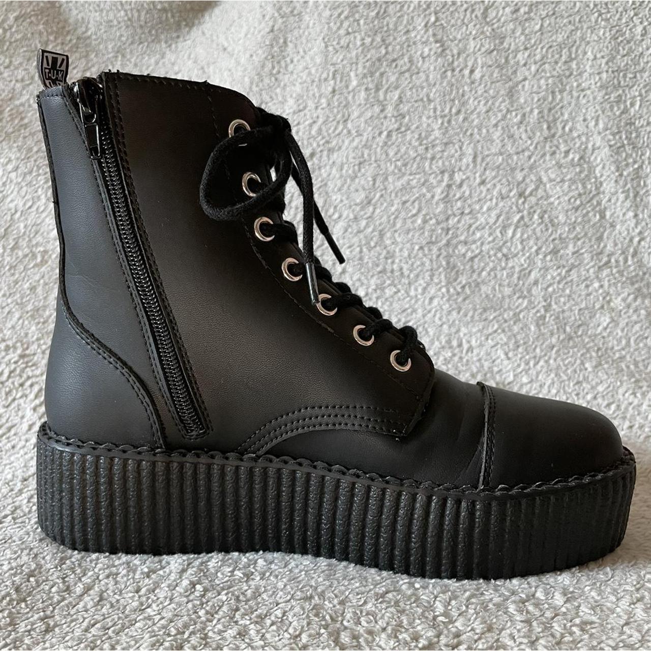 awesome TUK Viva Mondo boots worn ONCE! very Depop