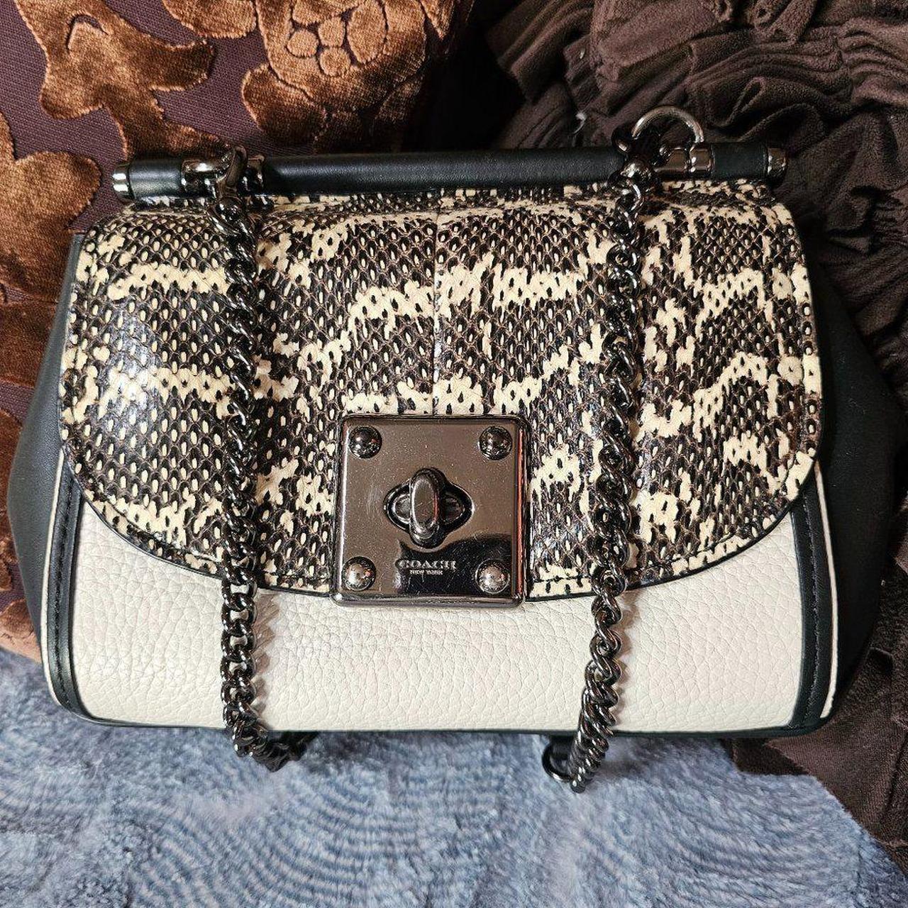 Coach hot Python Drifter Crossbody