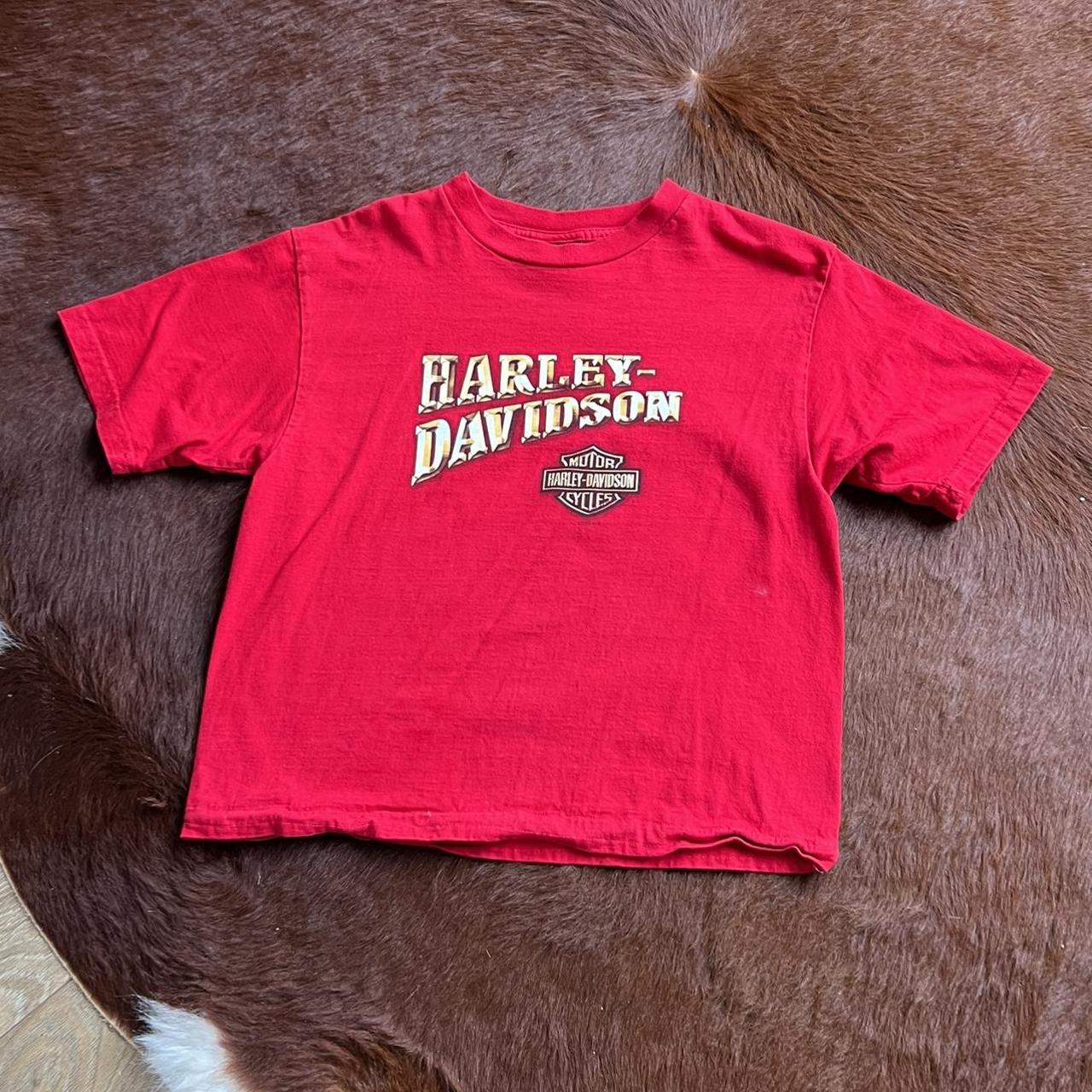 Vintage Harley Davidson TShirt Sooo fire I loved... Depop