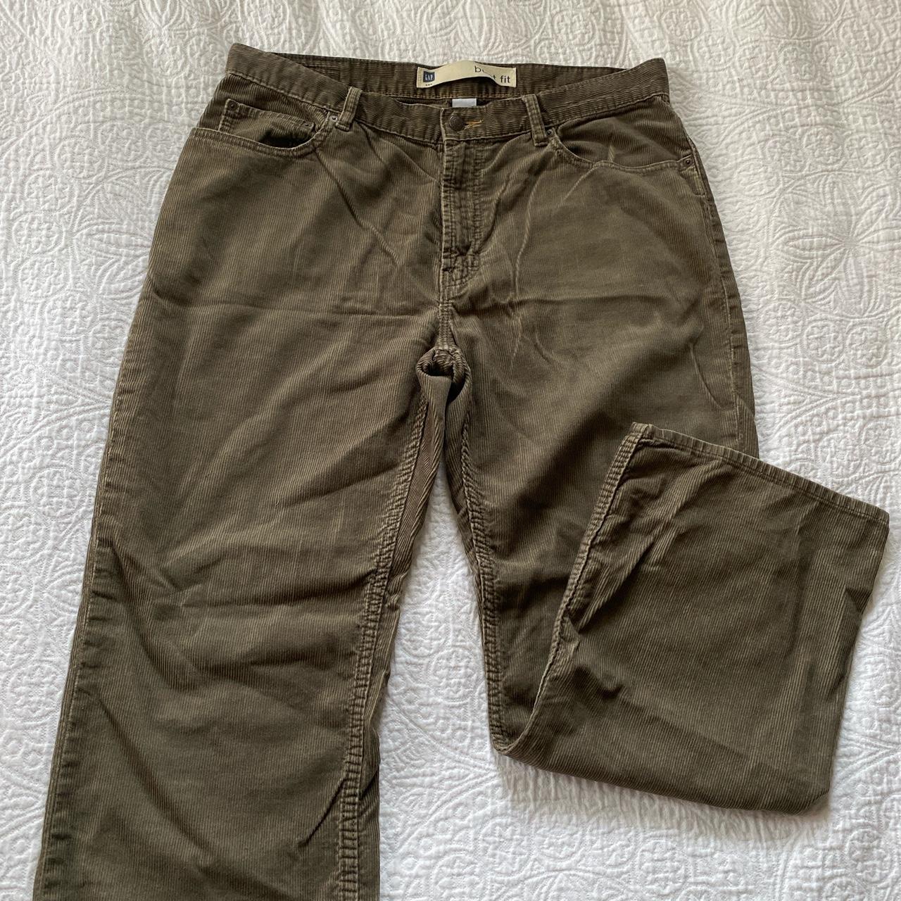 Gap Men's Green Trousers | Depop