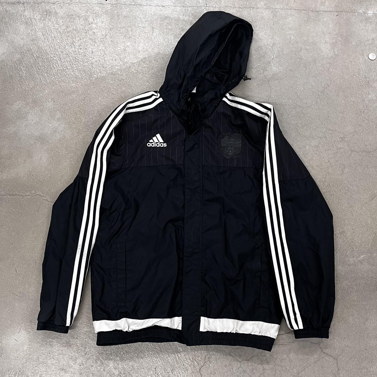 Adidas Three Striped Portugal Jacket - Size Large -... - Depop