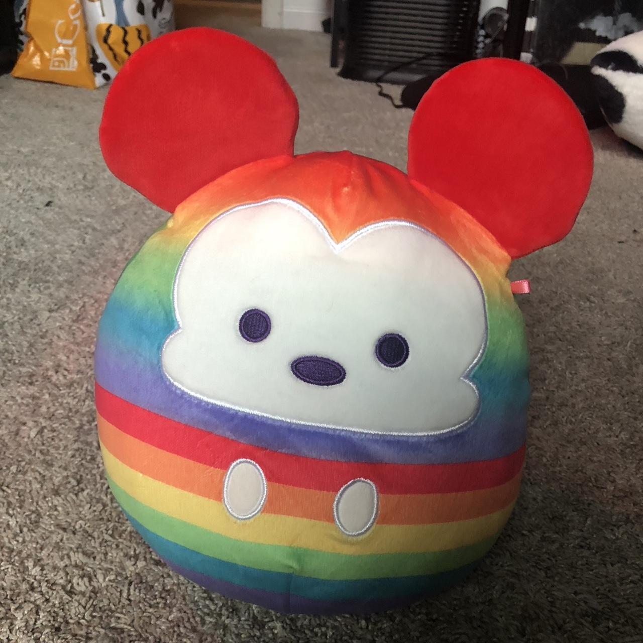 Disney Pride Mickey Mouse Squishmallow, size 8”, no... - Depop