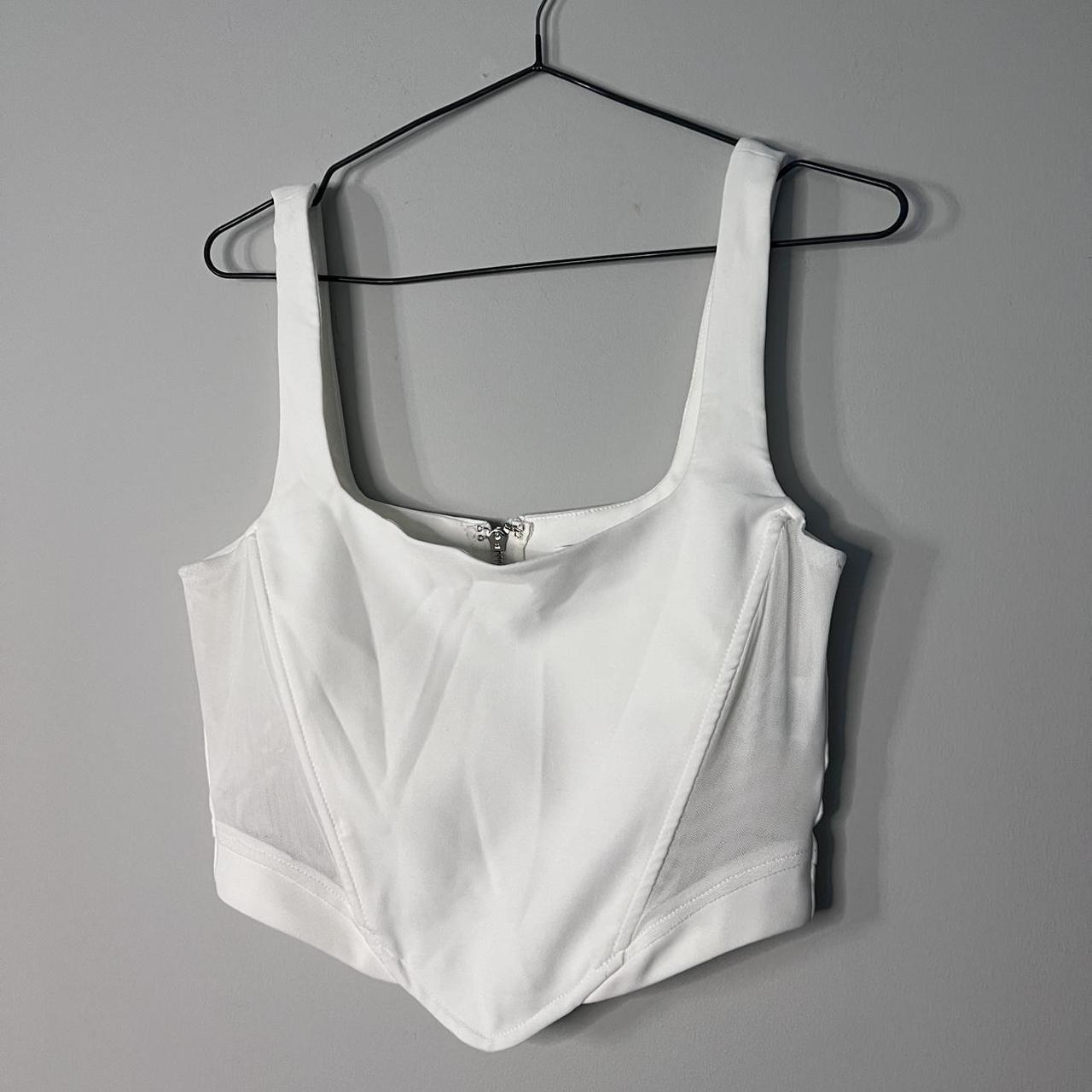 repop corset crop top. too big for me (34C) * not... Depop