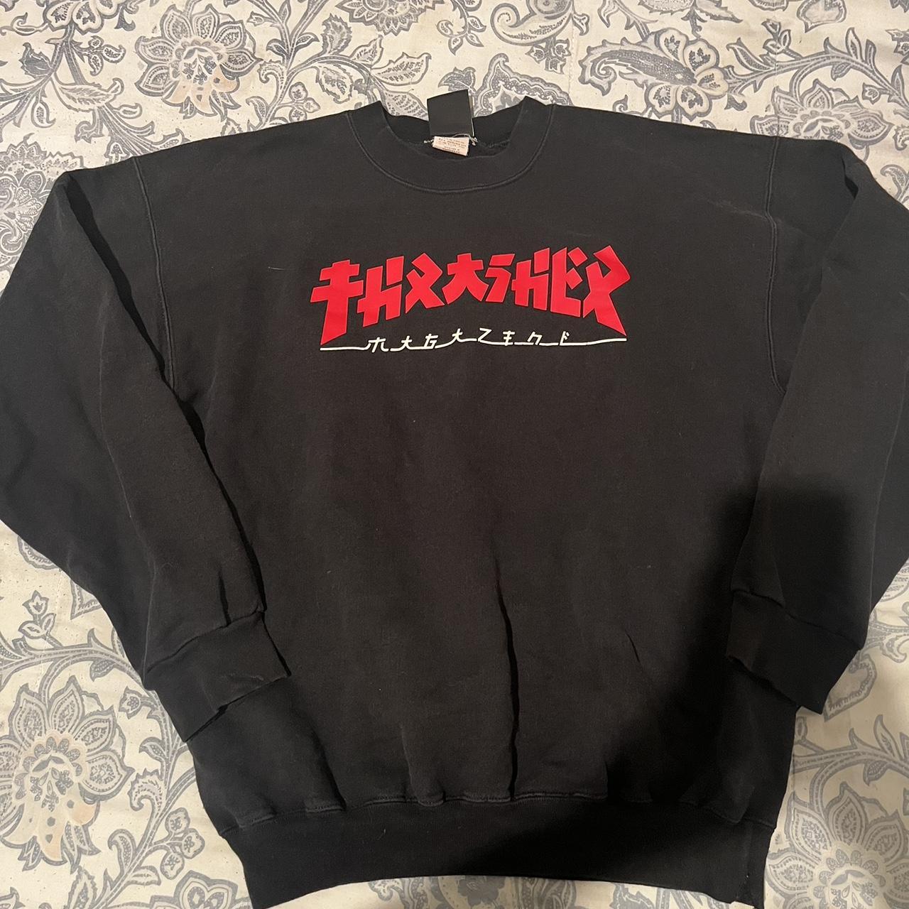 OH HOLD DO NOT BUY Thrasher red and black Depop