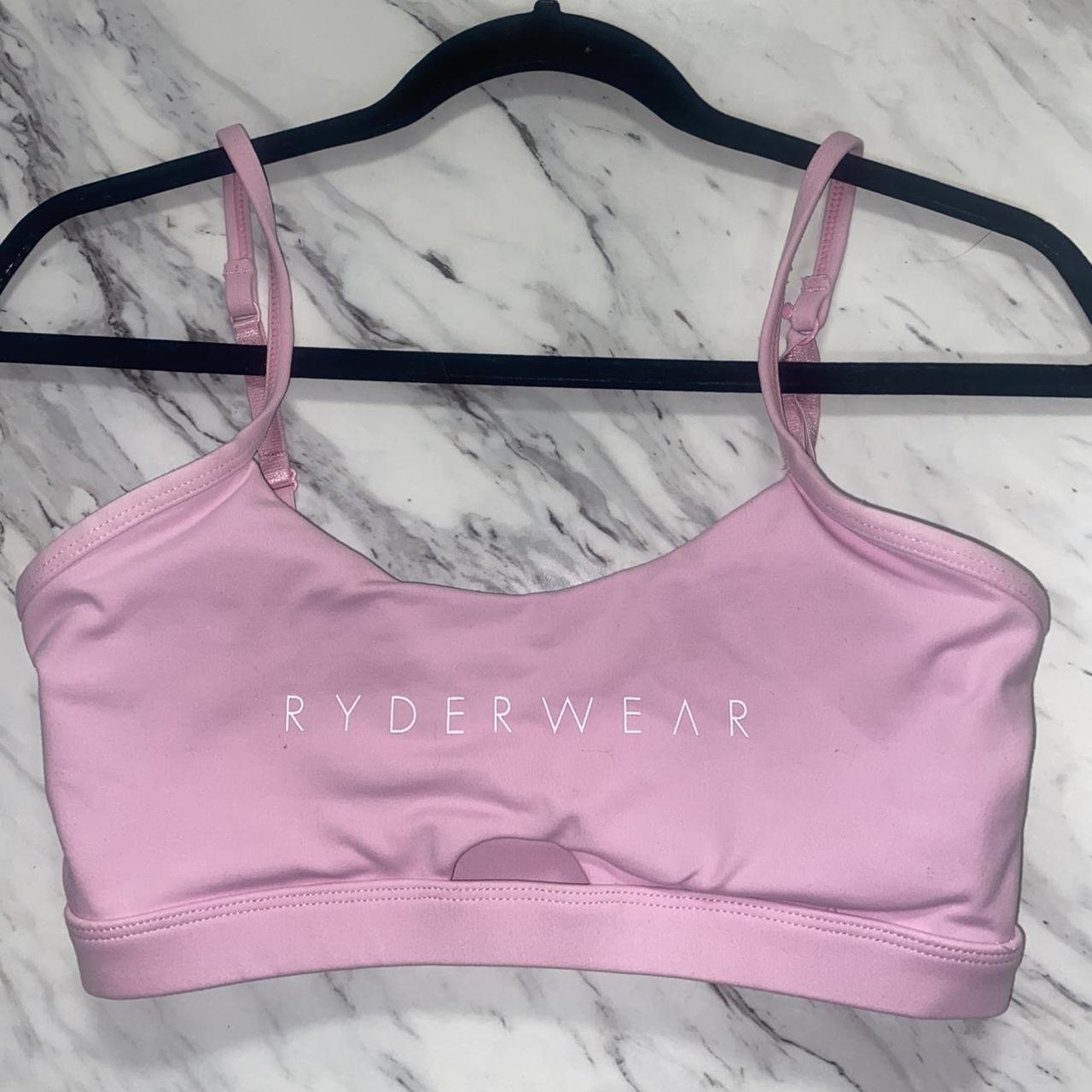 Ryder wear sports bra in a cream colour, size XS. - Depop