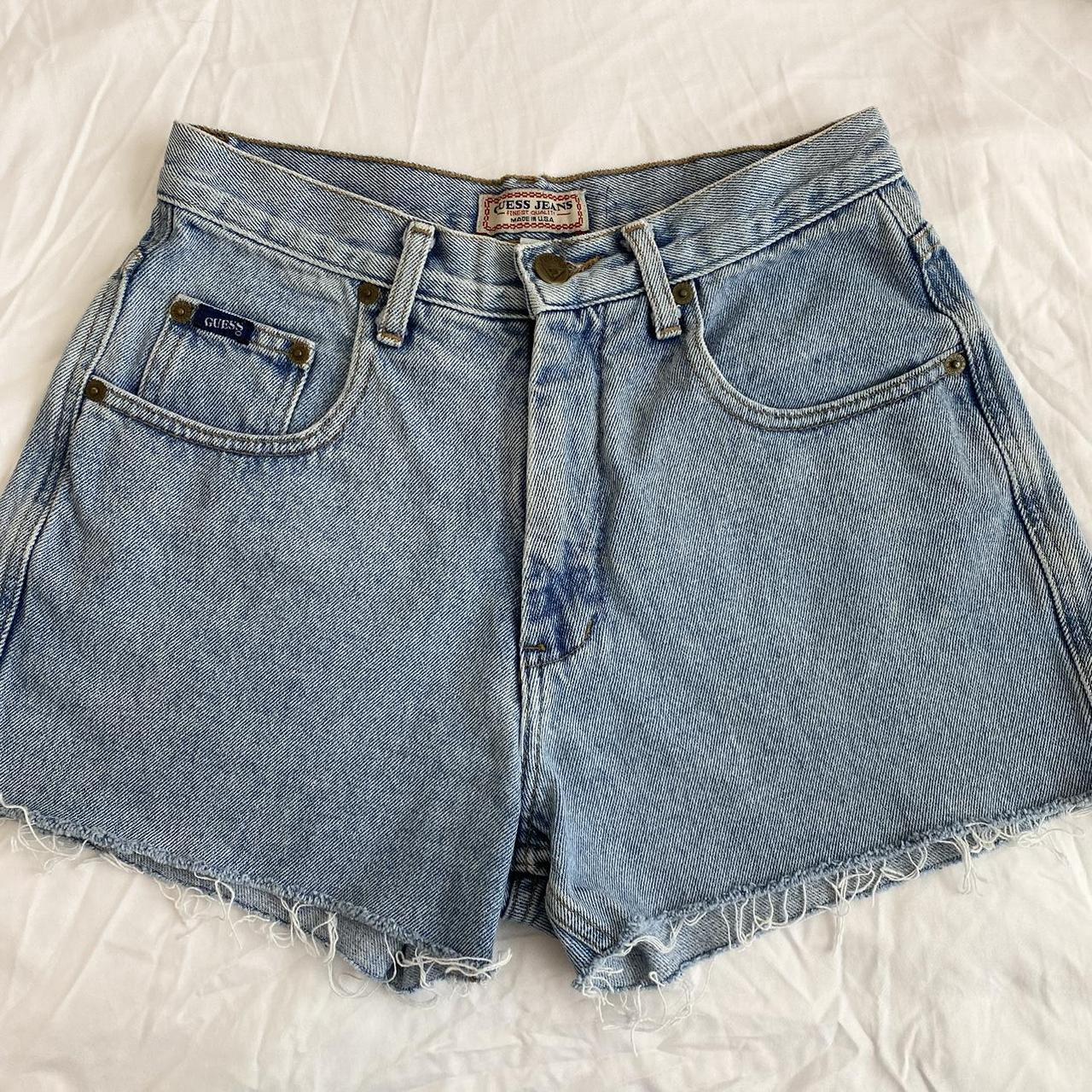 🇺🇸👖Vintage Guess Jean Shorts👖🇺🇸 - Made in the... - Depop