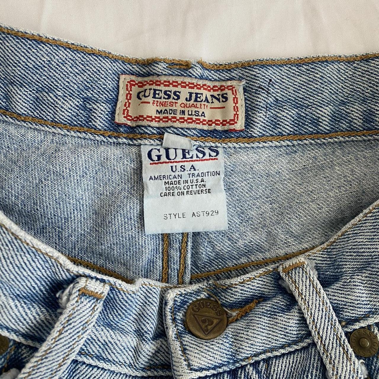 🇺🇸👖Vintage Guess Jean Shorts👖🇺🇸 - Made in the... - Depop