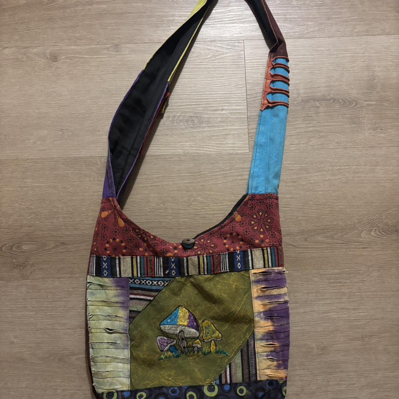 Women's Bag - Multi – multicolored patchwork bag … - image 1