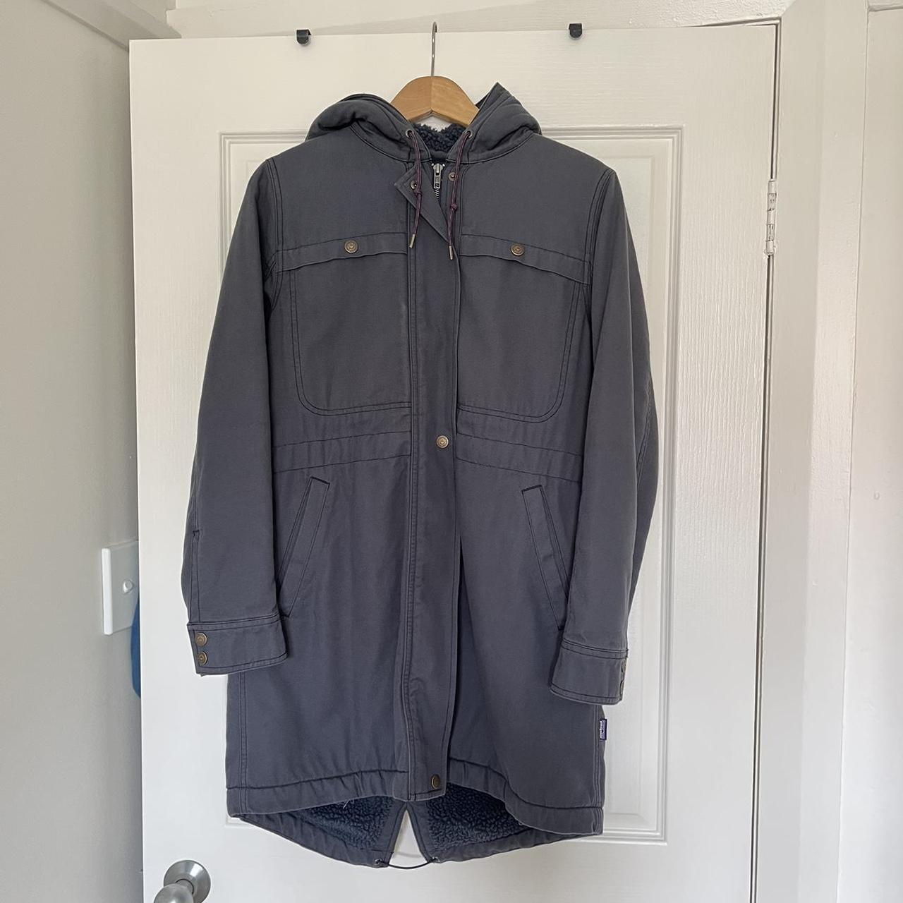 Patagonia prairie dawn parka smolder blue online