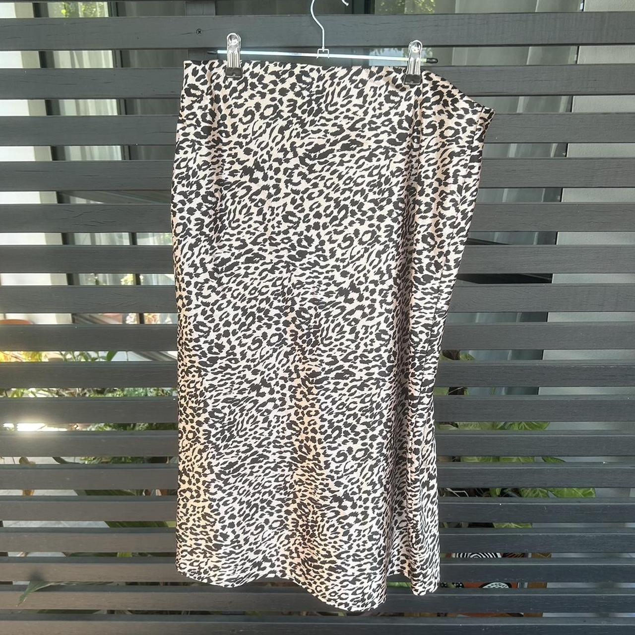 Leopard print skirt kmart hotsell