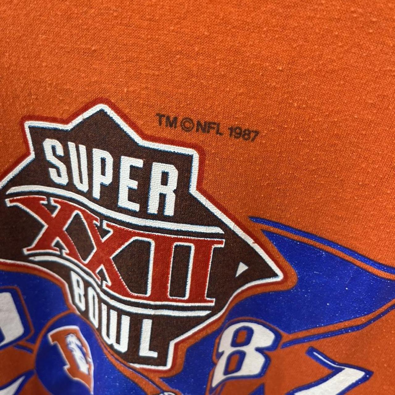 Vintage 1987 New York Giants NFL Football Super Bowl - Depop