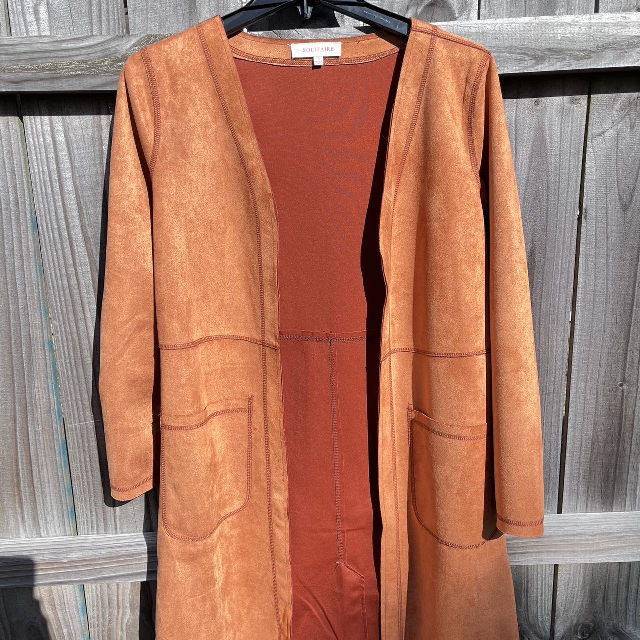 Rust duster outlet cardigan