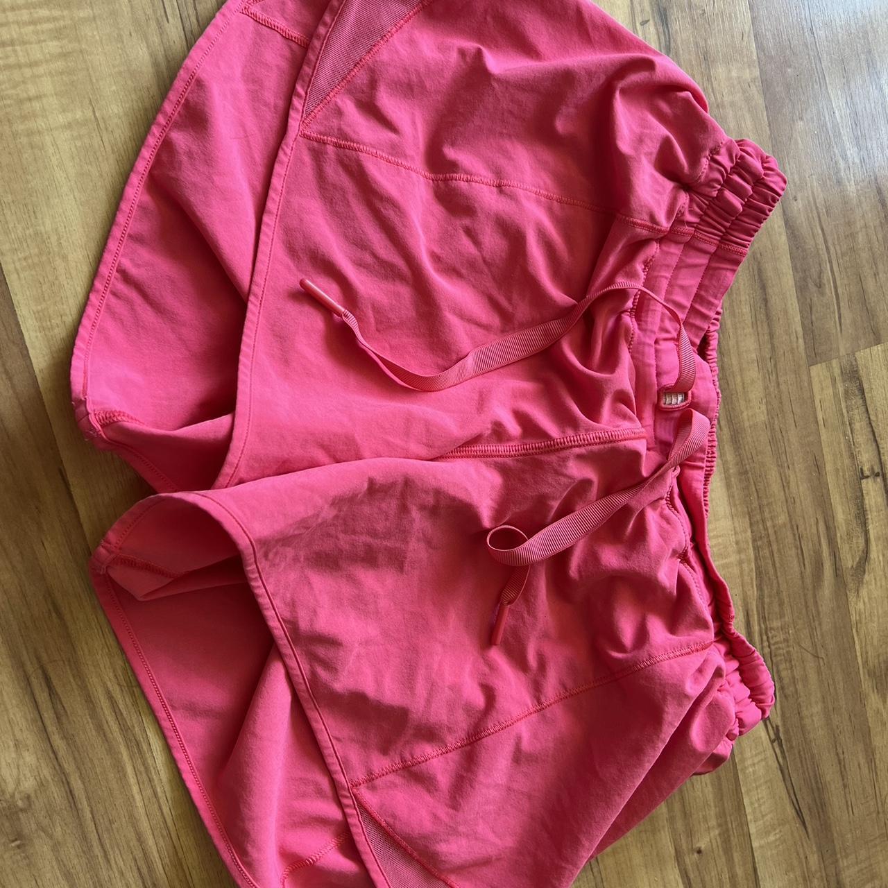 lululemon shorts #lululemon #pinkshorts #hottyhot - Depop