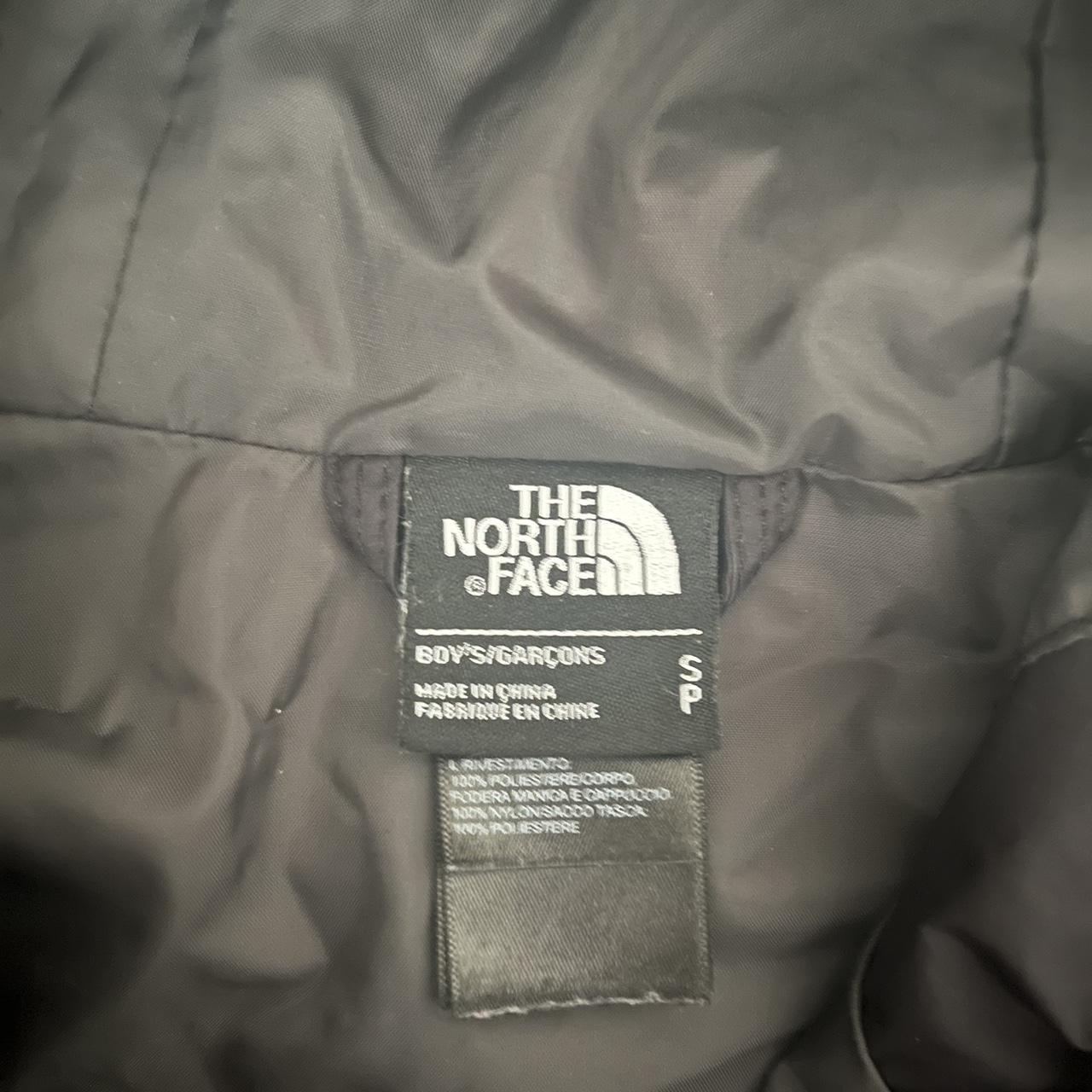 The North Face waterproof jacket Boys small, like new - Depop