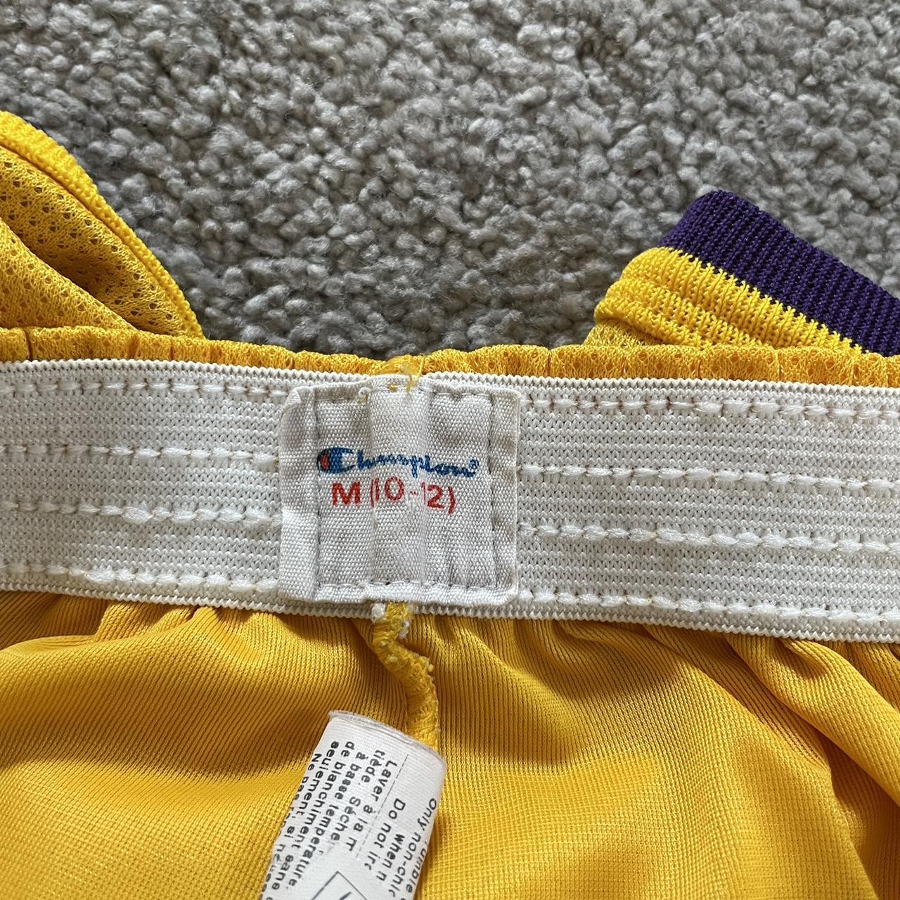 La lakers champion basketball shorts. Women’s medium... Depop