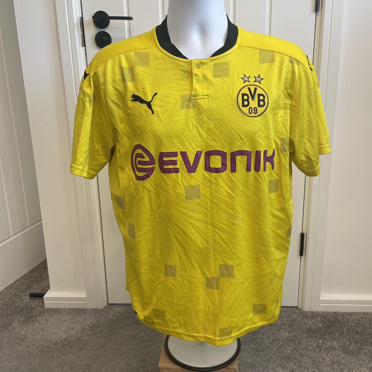 Borussia Dortmund puma cup football shirt Depop