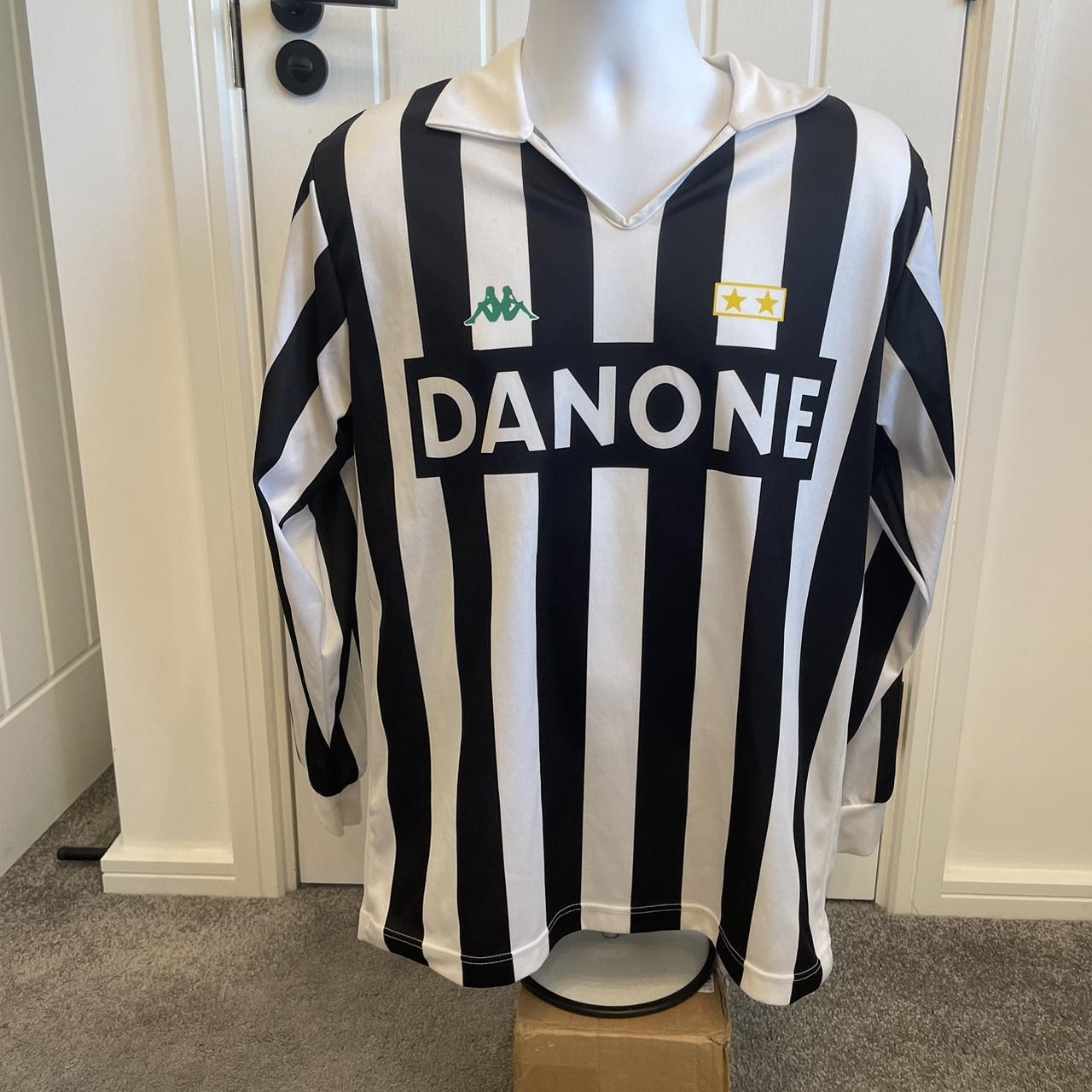 Juventus kappa home long sleeve shirt 1992-1994 .... - Depop