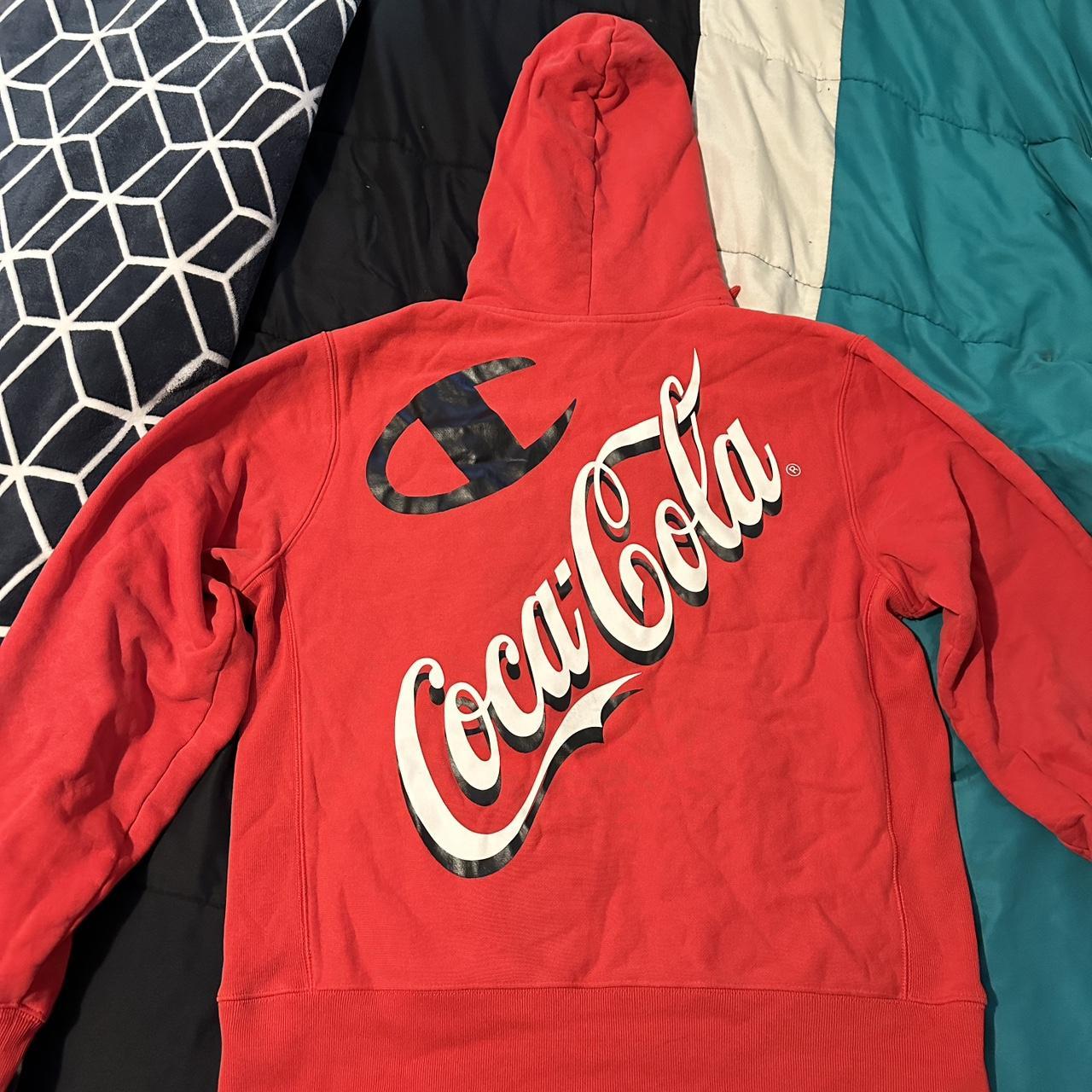 Vintage coca cheap cola hoodie