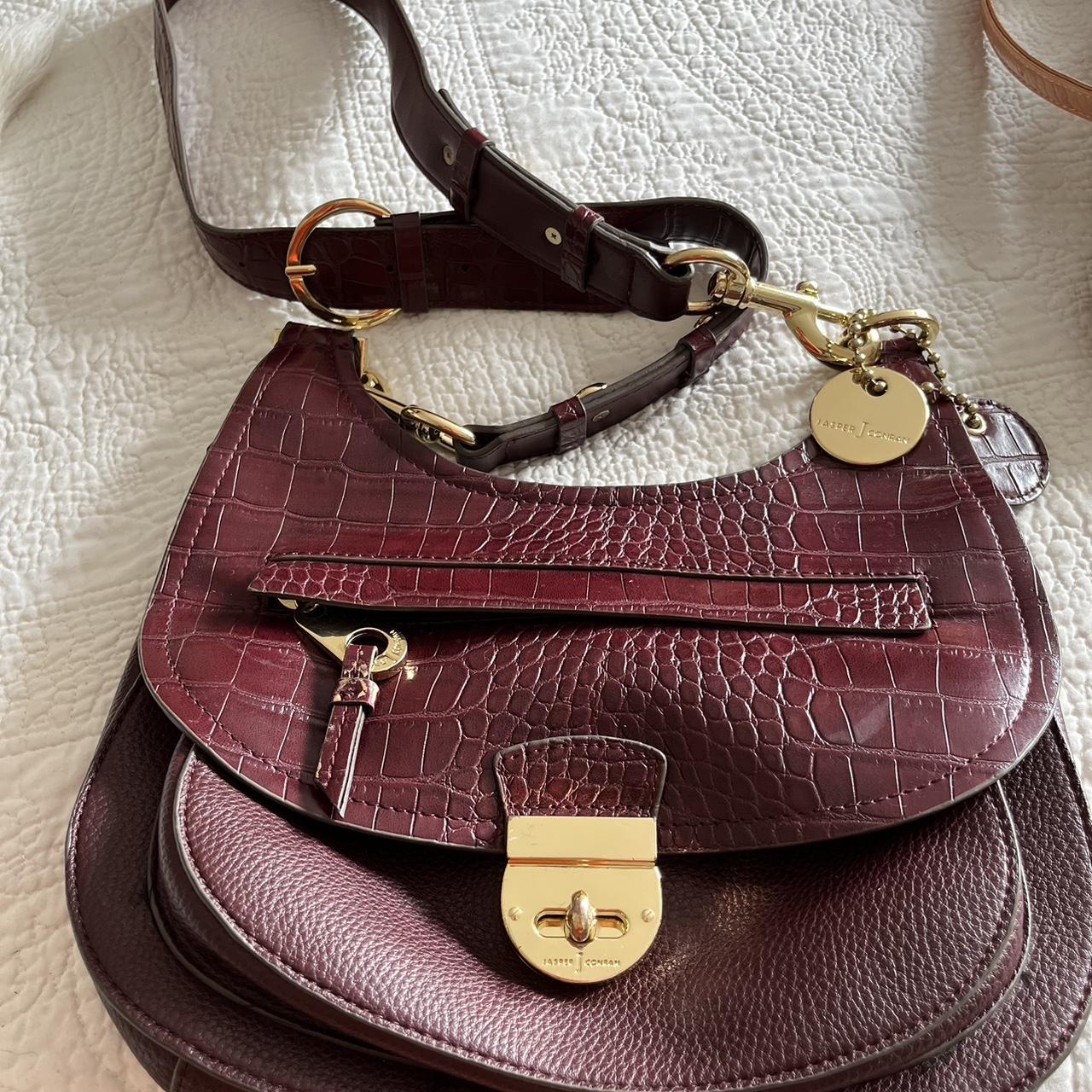 Jasper conran burgundy bag sale