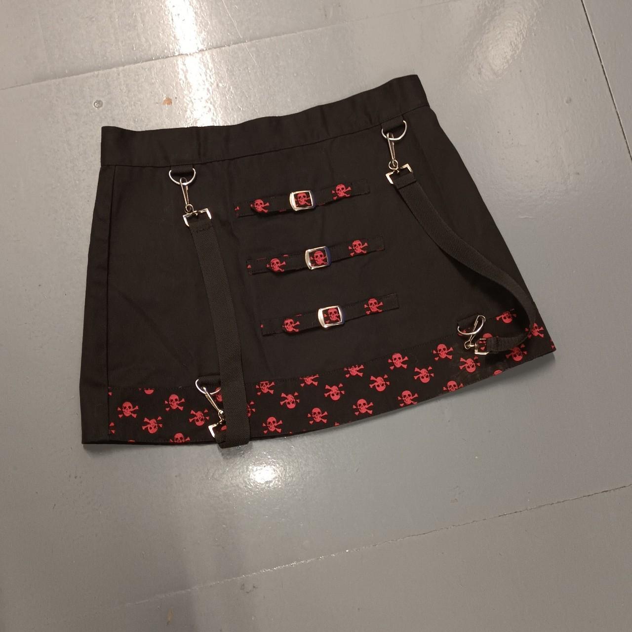 Rare and Discontinued Gothic/Punk Bondage mini by... - Depop