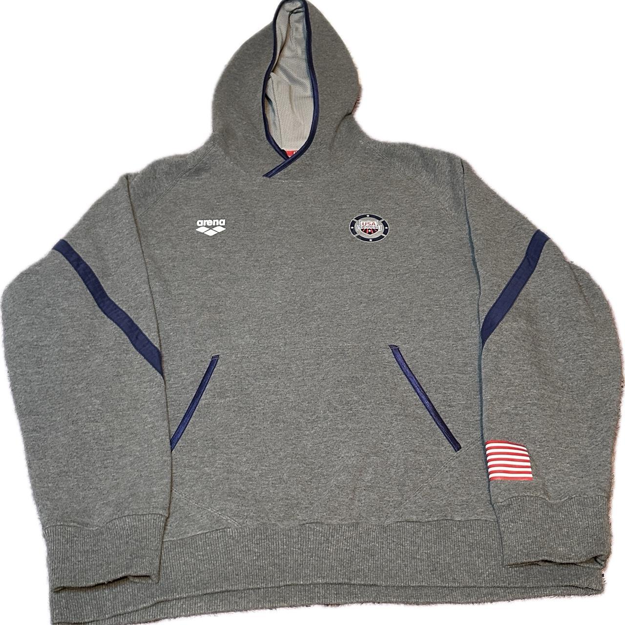 Arena usa swimming hooded sweatshirt best sale