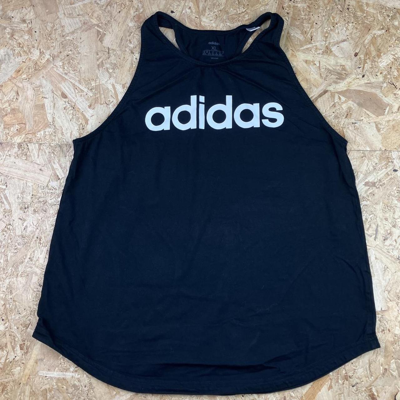 Adidas Men's Black Vest | Depop