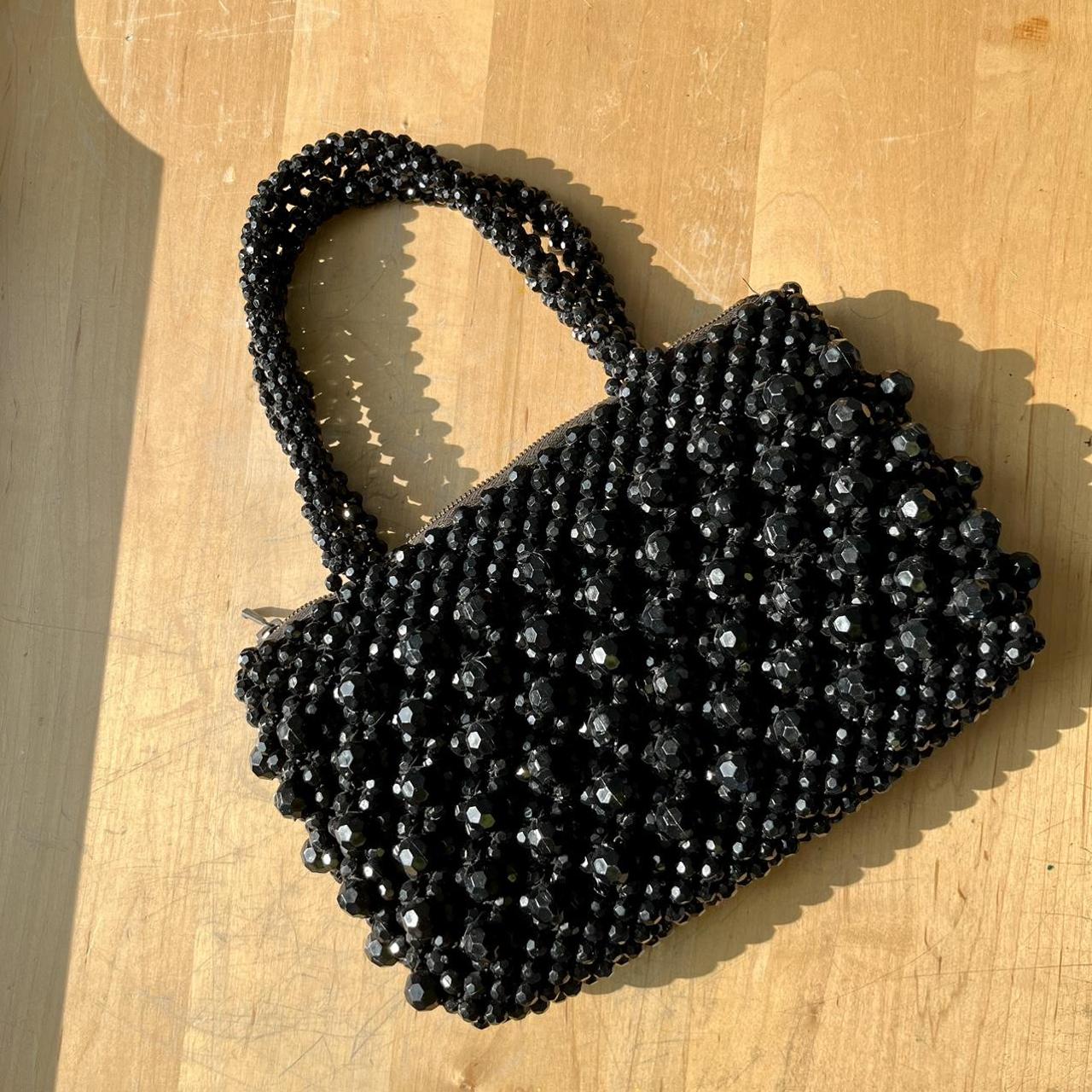 Beaded clutch. Small Beautiful bag in perfect - Depop