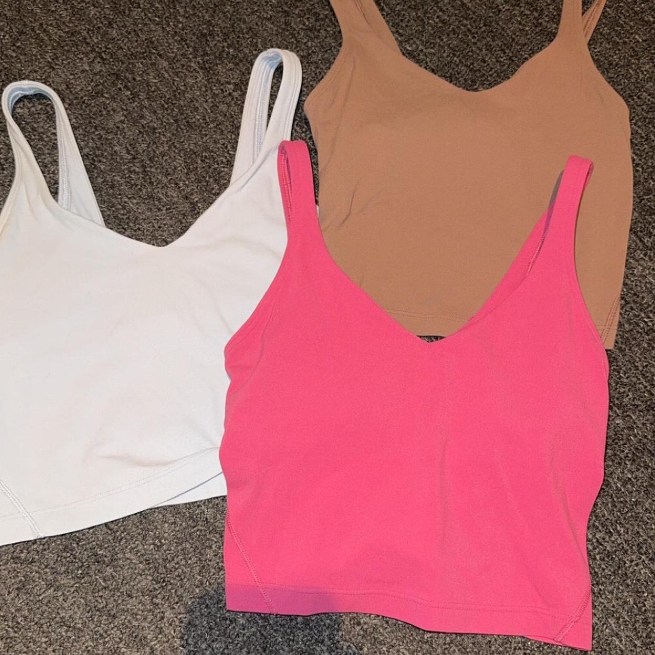 3x Lululemon factory Tank Tops Bundle