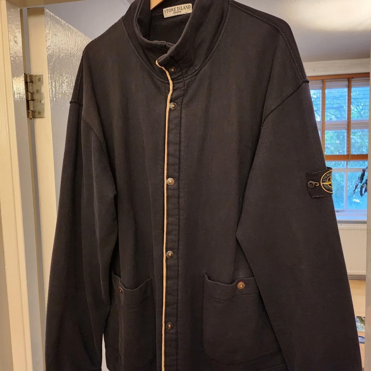 Stone Island, purple rain jacket - Depop