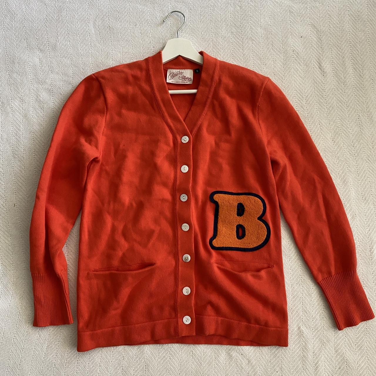 orange Bleachers band cardiganNEVER BEEN WORN! size... Depop