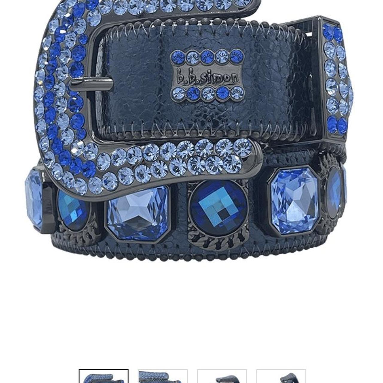 black and blue bb simon belt