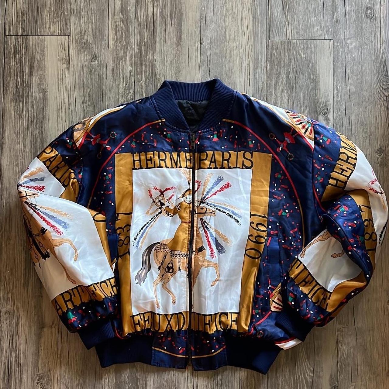 Hermes bomber on sale