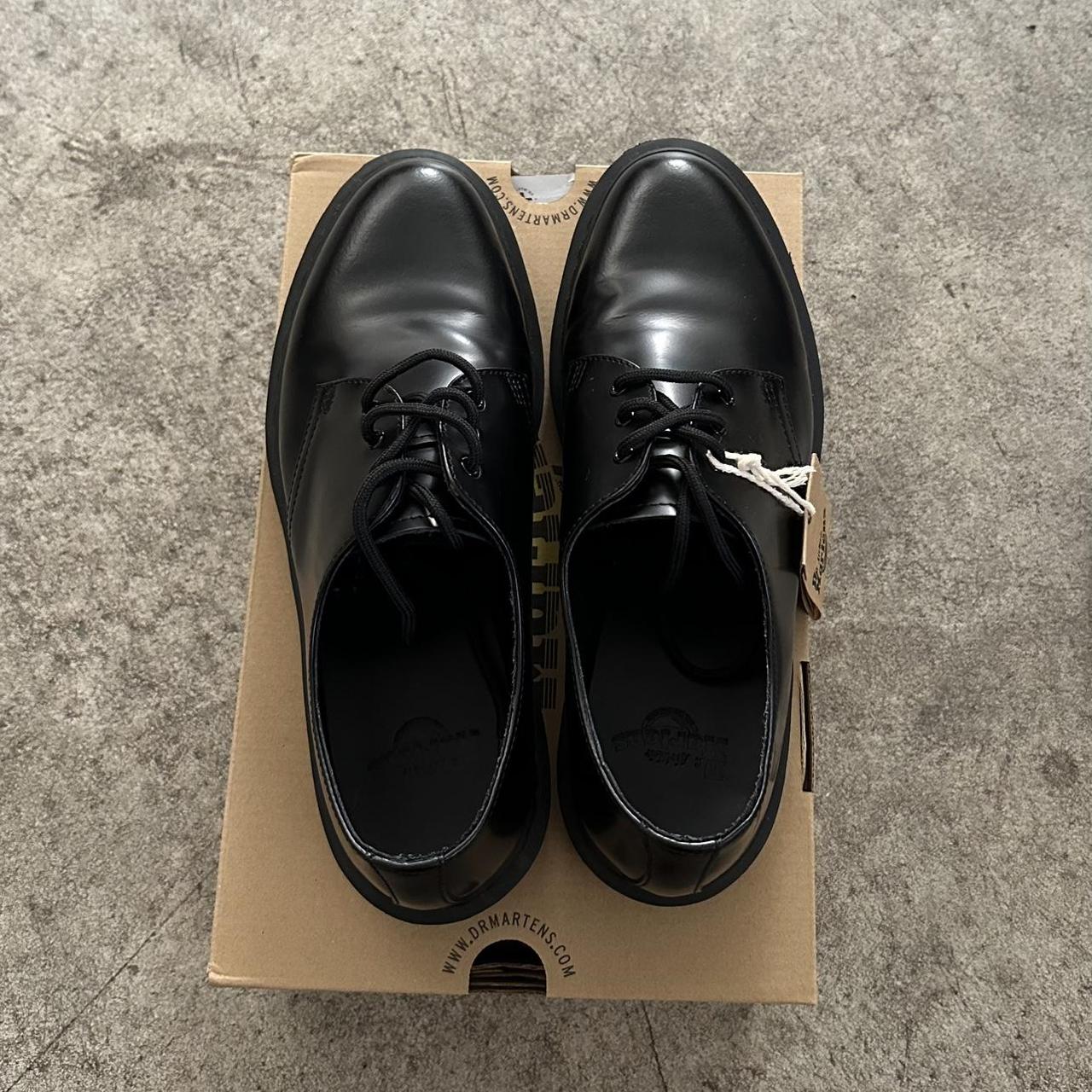 Dr martens 1461 mono smooth leather Oxford Size 10... - Depop