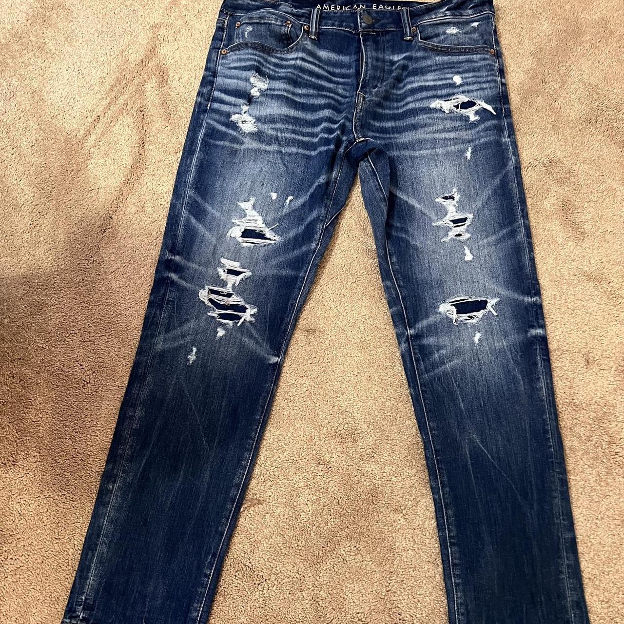 Ae Airflex American Eagle Distressed Jeans Mens Ae Airflex Ripped