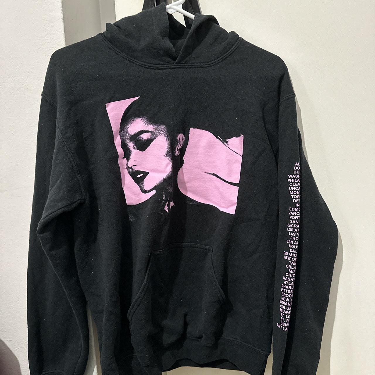 Ariana Grande Sweetener Tour Hoodie In Worn... - Depop