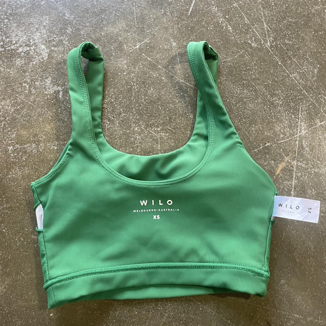 the cutest green willow sports bra! this sports - Depop