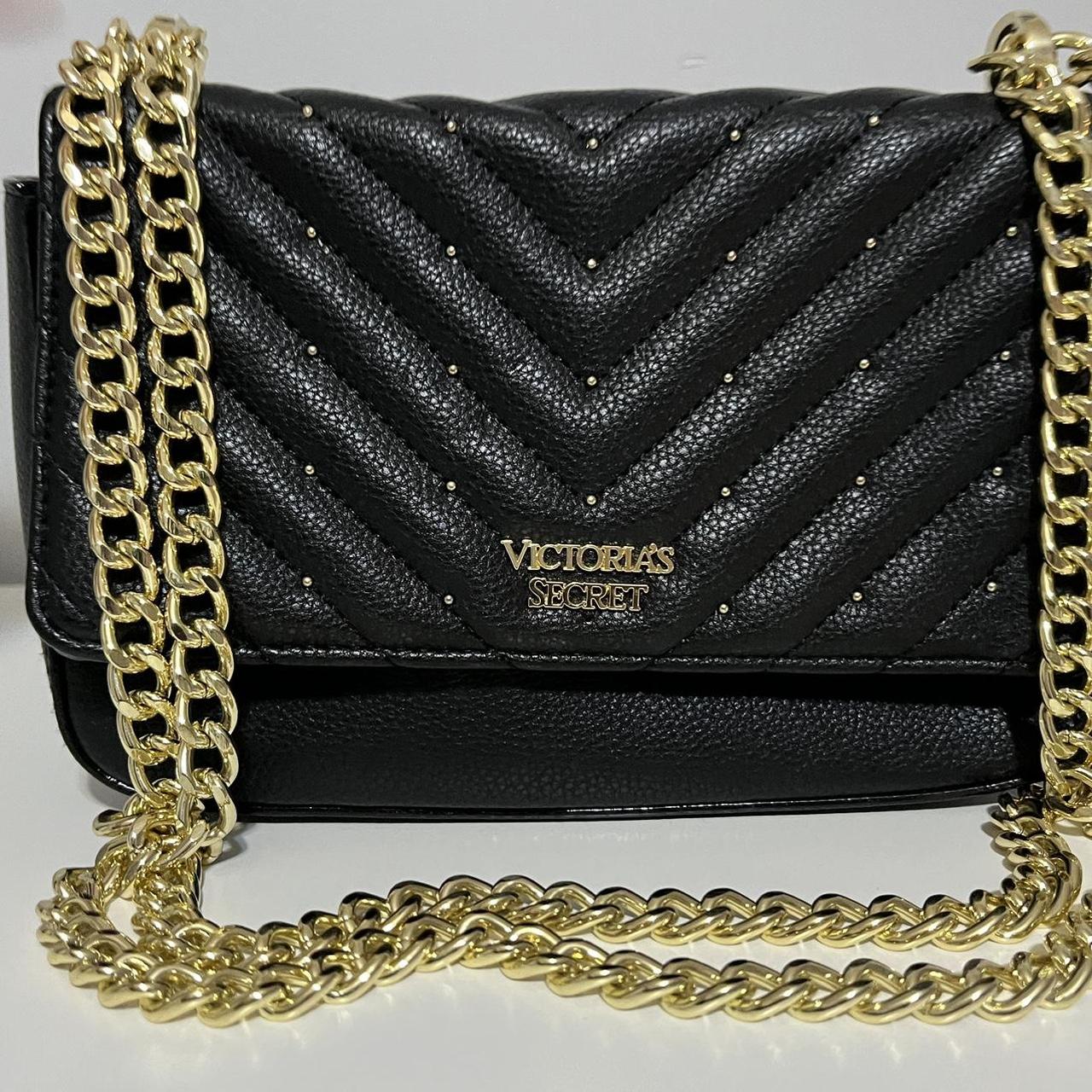 Victoria’s Secret leather black bag. Original price £50 - Depop