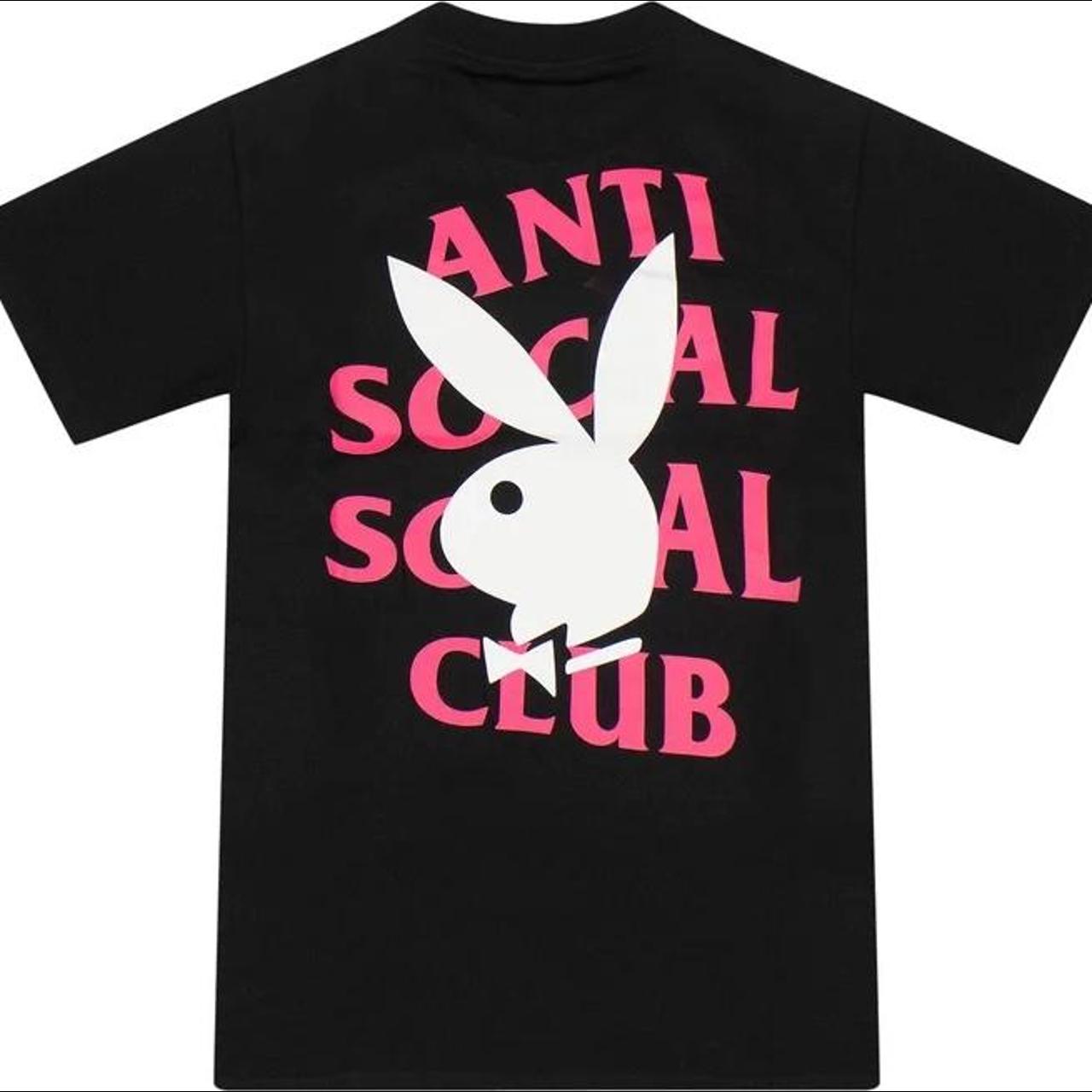 単品販売anti social social club playboy Tee S Tシャツ/カットソー(半袖/袖なし)