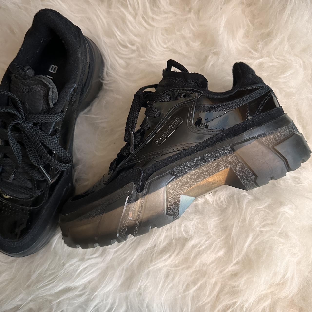 Black Reebok club C Cardi B, collab, worn once