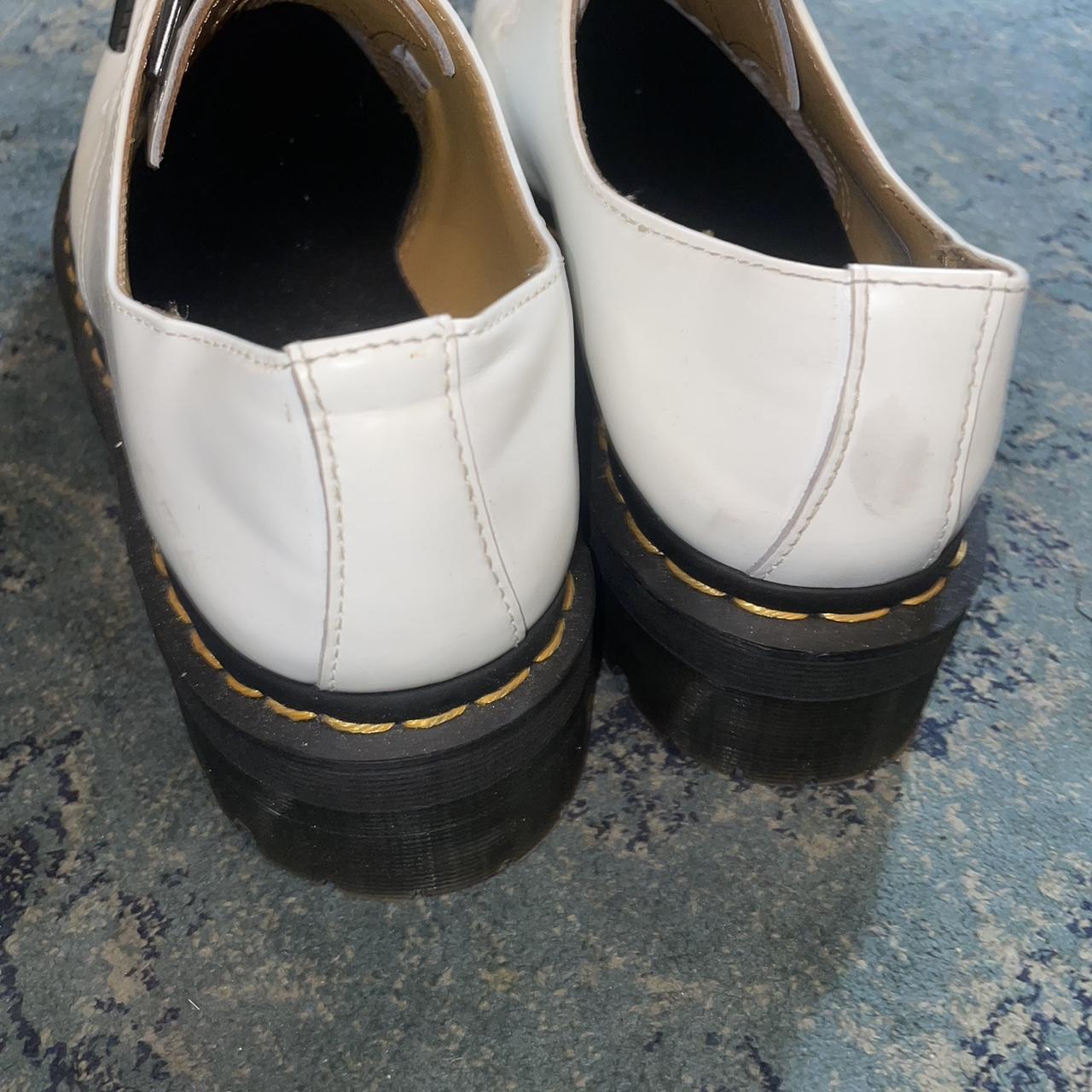 Platform 1451 white smooth leather doc Depop