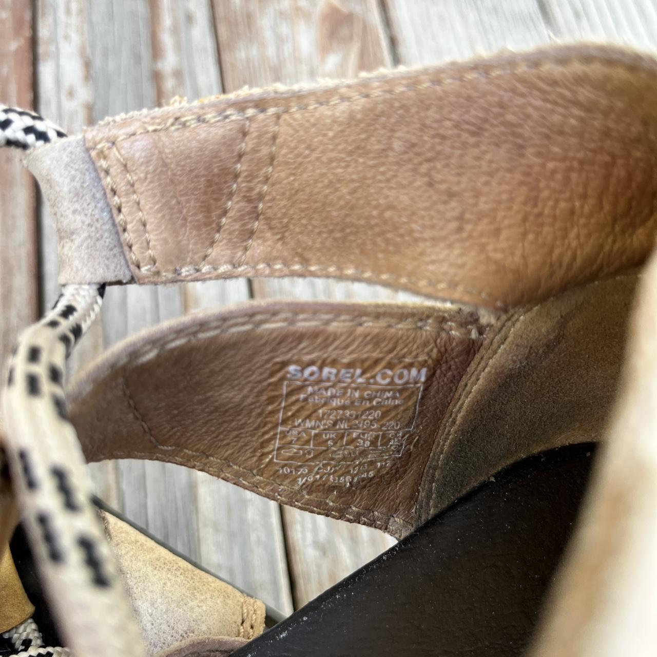 Sorel Women's Tan Sandals (6)