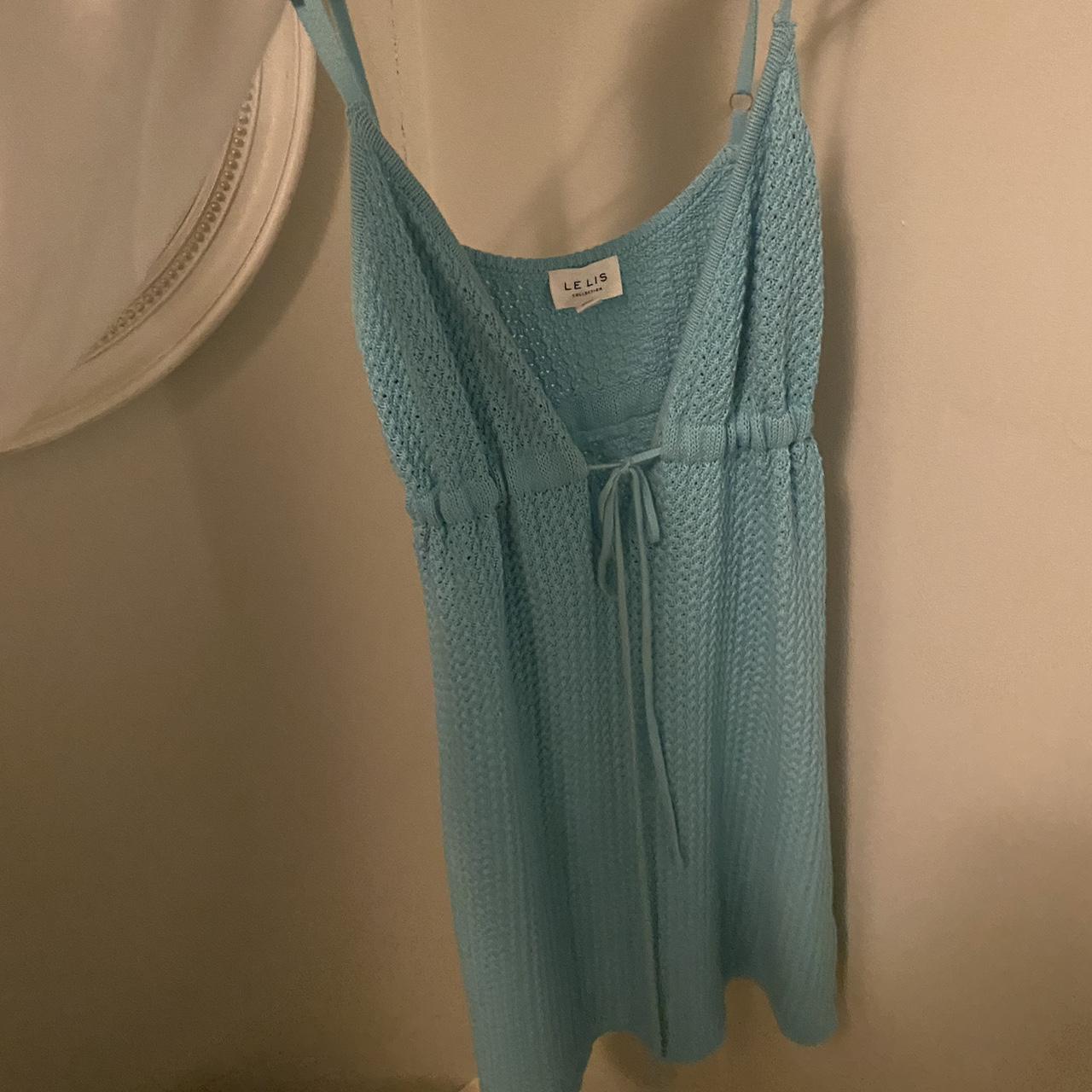 Lelis hand knit dress worn once Og 120 - Depop